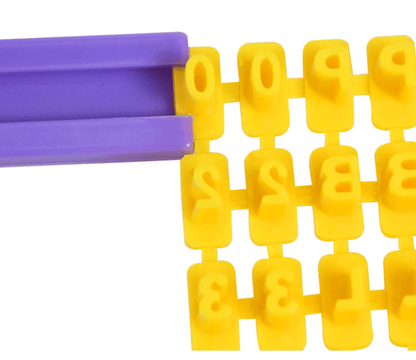 icing on the cake Fondant Cutter Fondant Cake Alphabet Letter Number Cookies Biscuit Stamp Embosser Mold Cutter Y