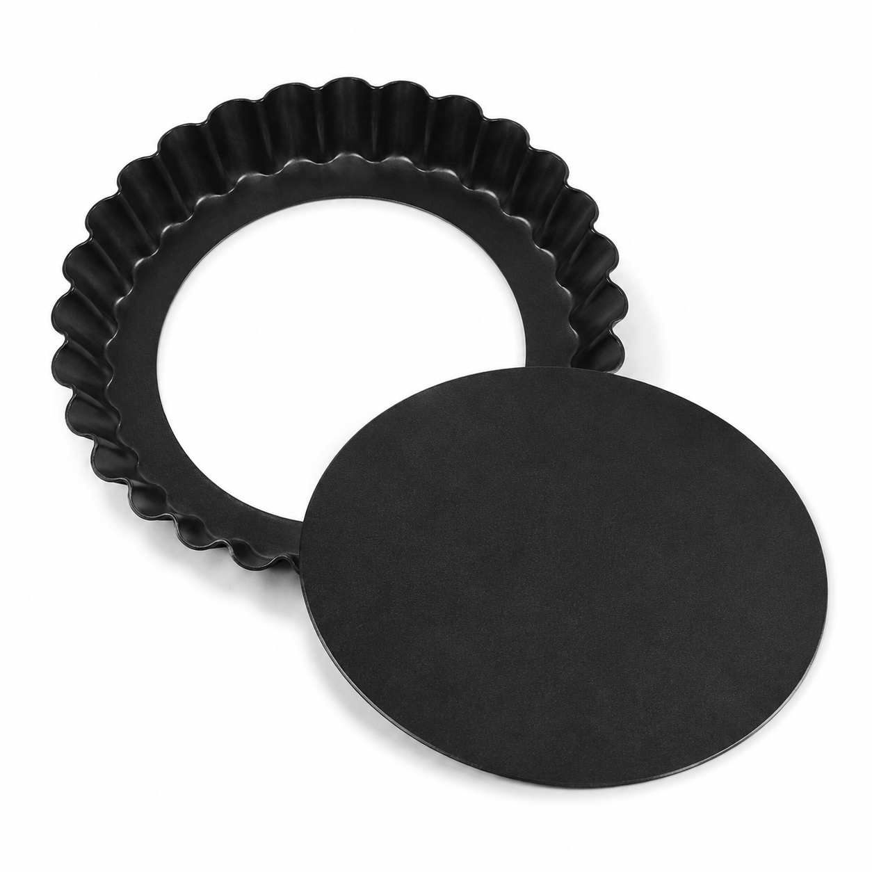 Icing on the cake Tart Tin Egg Tart Mould Cake Tin Cups Circular Pie Mold Plate Baking Non-Stick loose Base