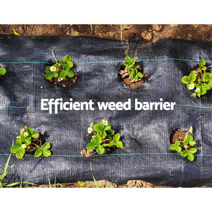 Instahut Home & Garden > Garden Tools > Herbicides Instahut 0.915x50m Weed Mat Weedmat Control Plant