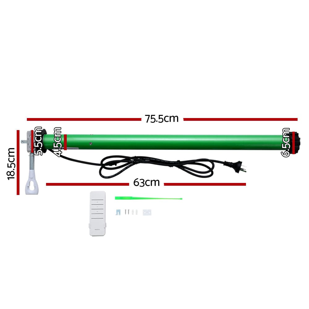 Instahut Home & Garden > Shading > Awnings Instahut 230V Folding Arm Awning Replacement Motor with remote 40NM