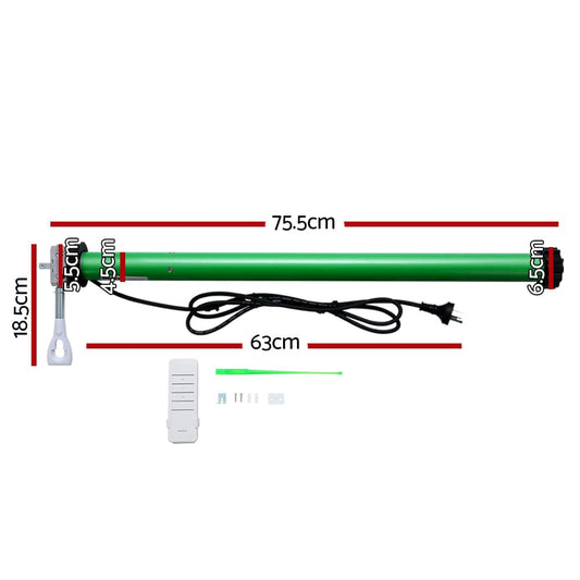 Instahut Home & Garden > Shading > Awnings Instahut 230V Folding Arm Awning Replacement Motor with remote 40NM