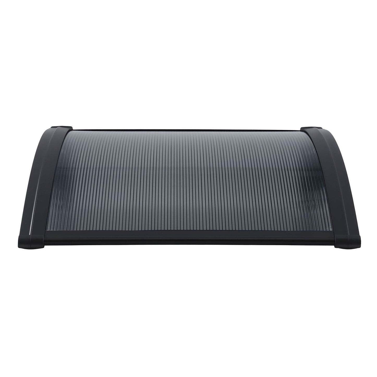 Instahut Home & Garden > Shading > Awnings Instahut Window Awning Drainage 0.6mx0.6m Outdoor Grey