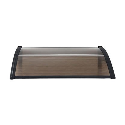 Instahut Home & Garden > Shading > Awnings Instahut Window Door Awning 0.8mx1m Brown