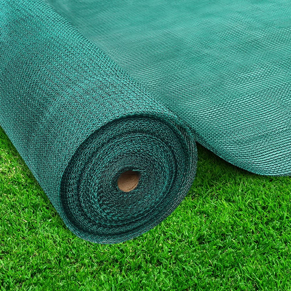 Instahut Home & Garden > Shading > Umbrellas & Sunshades Instahut 30% Shade Cloth 1.83x10m Shadecloth Wide Heavy Duty Green