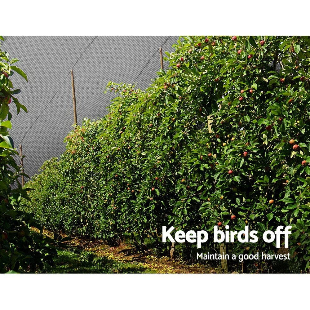 Instahut Home & Garden > Shading > Umbrellas & Sunshades Instahut 50% Shade Cloth 1.83x10m Shadecloth Wide Heavy Duty White