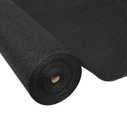 Instahut Home & Garden > Shading > Umbrellas & Sunshades Instahut 50% Shade Cloth 1.83x20m Shade Cloth Sail Heavy Duty Shadecloth Garden Mesh Roll BK