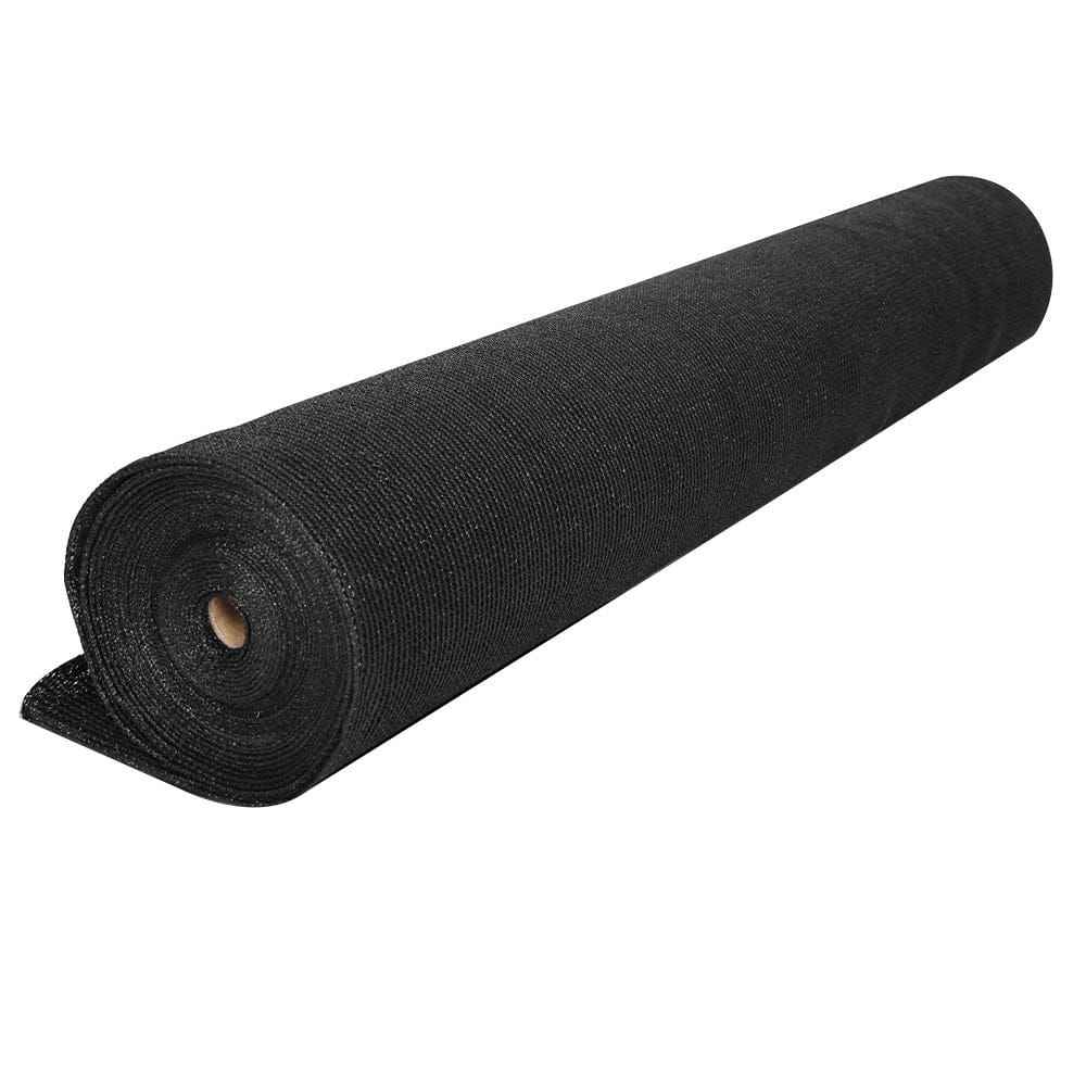 Instahut Home & Garden > Shading > Umbrellas & Sunshades Instahut 50% Shade Cloth 1.83x20m Shade Cloth Sail Heavy Duty Shadecloth Garden Mesh Roll BK