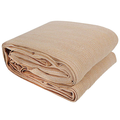 Instahut Home & Garden > Shading > Umbrellas & Sunshades Instahut Shade Sail 2x4m Rectangle 280GSM 98% Sand Shade Cloth