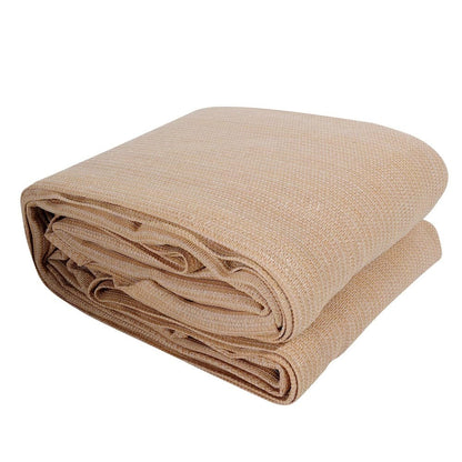 Instahut Home & Garden > Shading > Umbrellas & Sunshades Instahut Shade Sail 3x4m Rectangle 280GSM 98% Sand Shade Cloth
