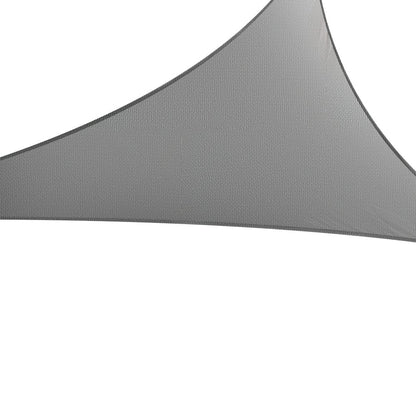 Instahut Home & Garden > Shading > Umbrellas & Sunshades Instahut Shade Sail Cloth Shadecloth Canopy Triangle 280gsm 5x5x7.1m