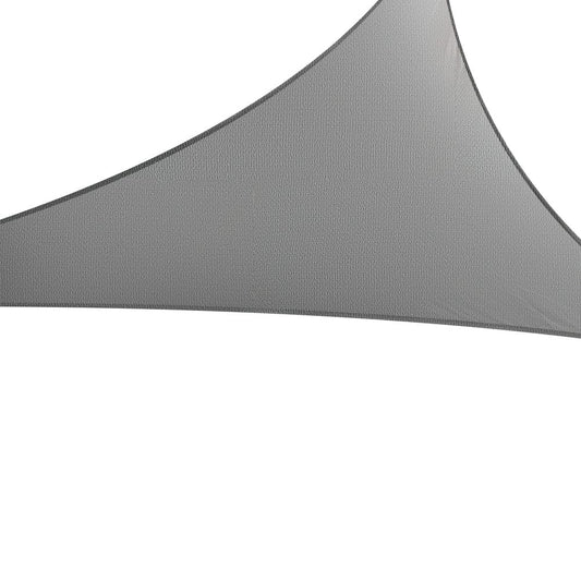 Instahut Home & Garden > Shading > Umbrellas & Sunshades Instahut Shade Sail Cloth Shadecloth Canopy Triangle 280gsm 5x5x7.1m