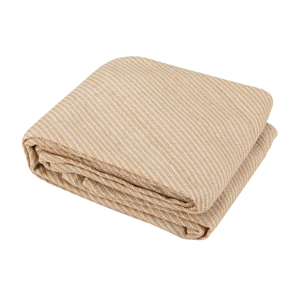 Instahut Home & Garden > Shading > Umbrellas & Sunshades Instahut Shade Sail Cloth Shadecloth Triangle Sun Canopy 3.6x3.6x3.6M