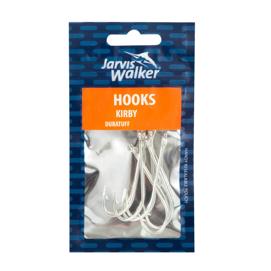 Jarvis Walker Jarvis Walker Kirby 2/0 Dura Hook P Pack Fishing 8 Pieces 4.4cm