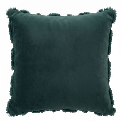 Jingle Jollys Home & Garden > Decor > Cushions & Throws Jingle Jollys Christmas Tree Pillow Covers 2 Packs Cushion Covers Soft Faux Fur Jacquard Throw Pillow Covers 45 x 45cm Green
