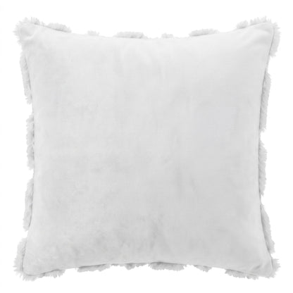 Jingle Jollys Home & Garden > Decor > Cushions & Throws Jingle Jollys Christmas Tree Pillow Covers 2 Packs Cushion Covers Soft Faux Fur Jacquard Throw Pillow Covers 45 x 45cm White