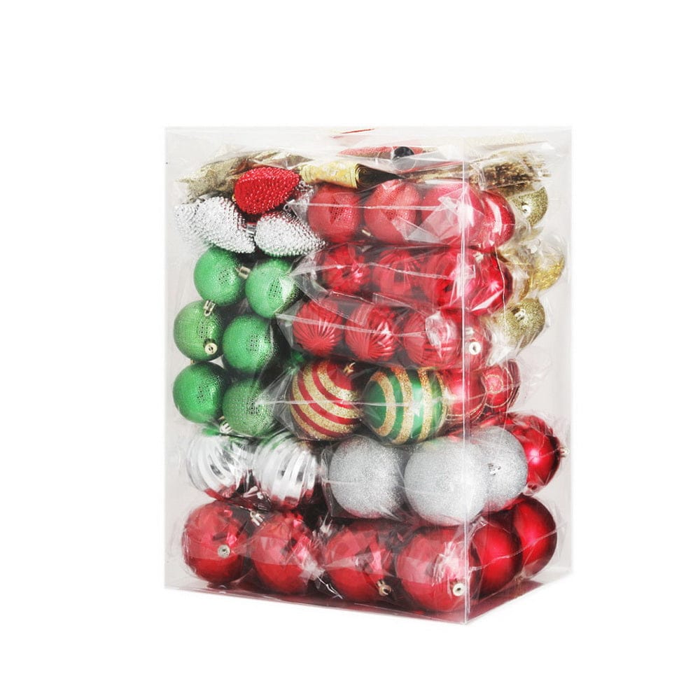 Jingle Jollys Occasions > Christmas > Christmas Decorations Jingle Jollys 155pcs Christmas Tree Decorations Set Baubles Ornaments Party