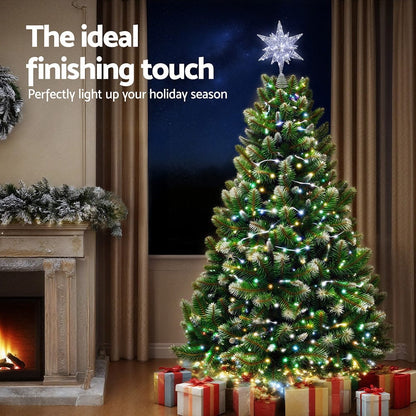 Jingle Jollys Occasions > Christmas > Christmas Decorations Jingle Jollys 3D Christmas Tree Topper Star LED Decorations Xmas Party Timer