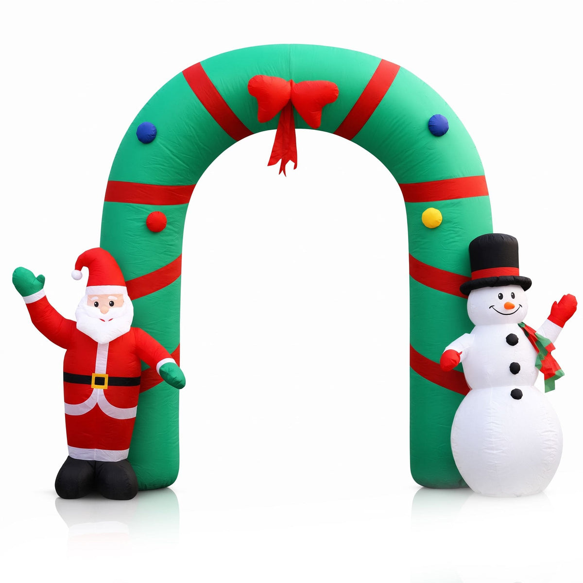 Jingle Jollys Occasions > Christmas > Christmas Decorations Jingle Jollys Christmas Inflatable Archwary 2.8M Illuminated Decorations