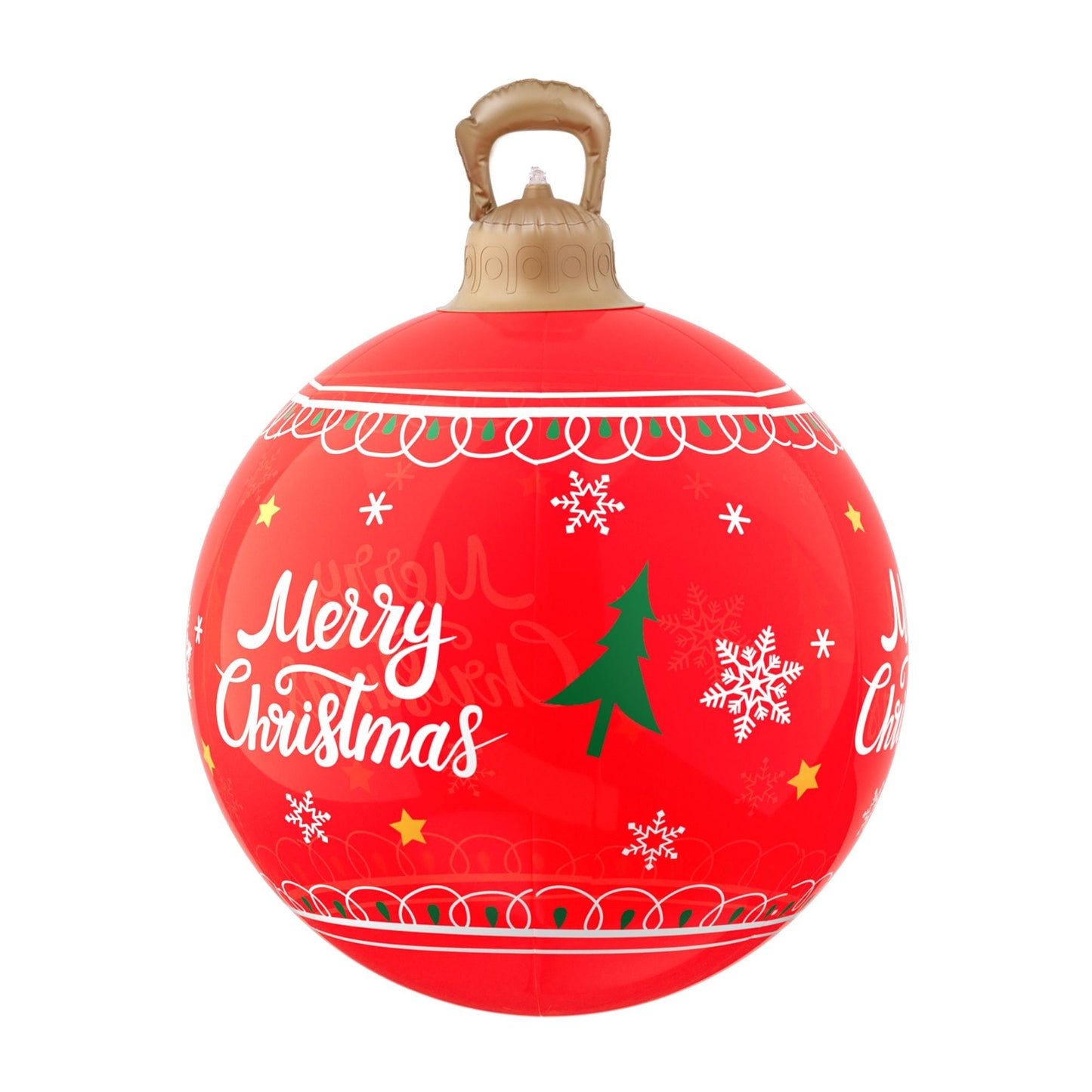 Jingle Jollys Occasions > Christmas > Christmas Decorations Jingle Jollys Christmas Inflatable Ball 60cm Led Illuminated Xmas Decoration Red
