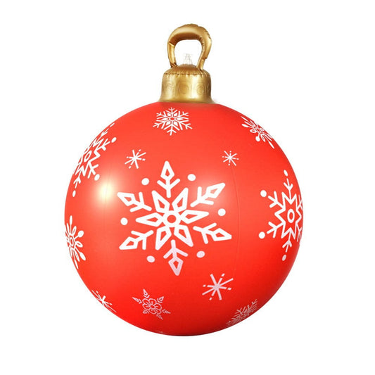 Jingle Jollys Occasions > Christmas > Christmas Decorations Jingle Jollys Christmas Inflatable Ball Bauble 60cm Outdoor Decoration Red