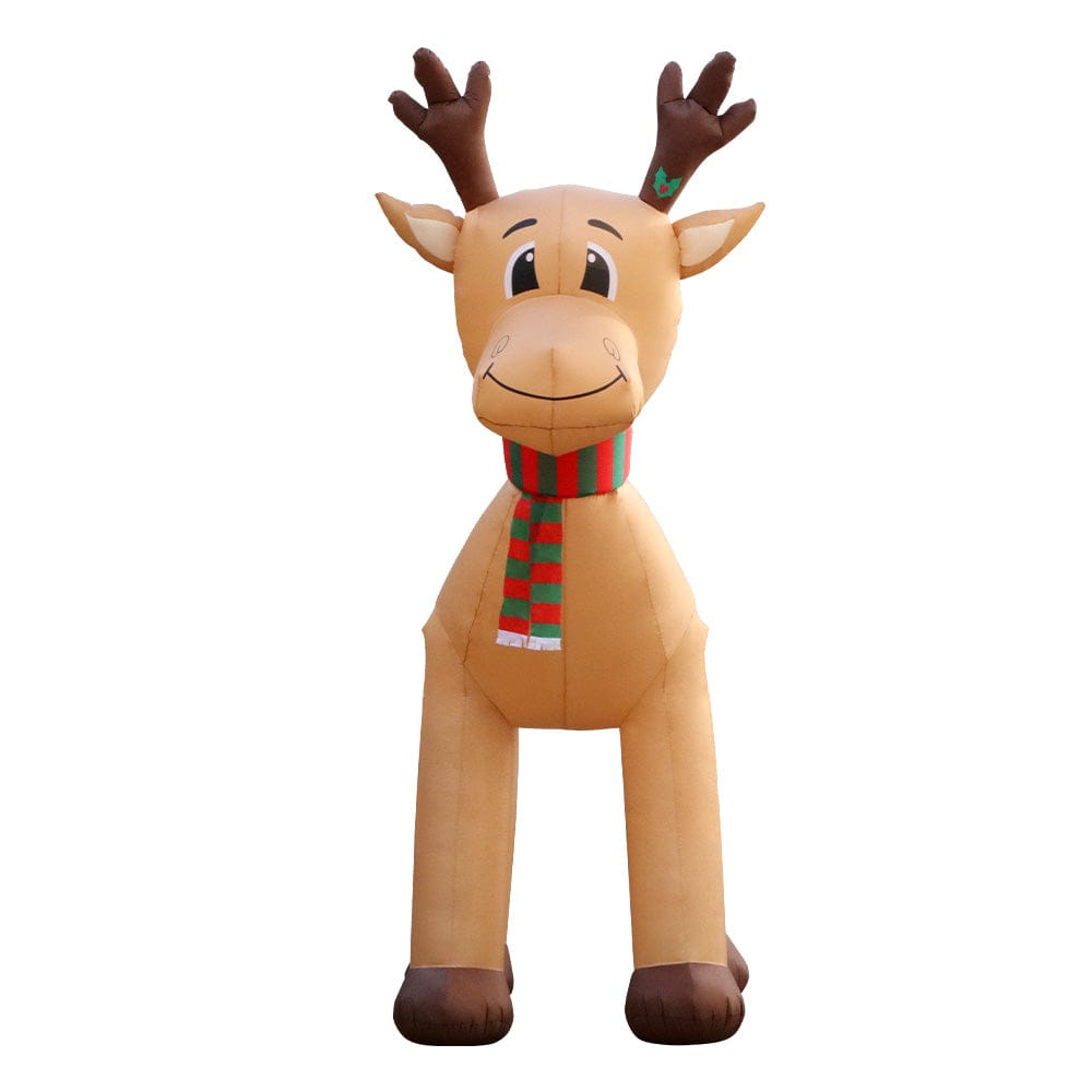 Jingle Jollys Occasions > Christmas > Christmas Decorations Jingle Jollys Christmas Inflatable Reindeer 5M Illuminated Decorations