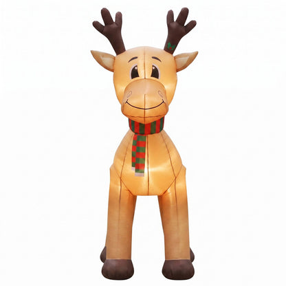Jingle Jollys Occasions > Christmas > Christmas Decorations Jingle Jollys Christmas Inflatable Reindeer 5M Illuminated Decorations