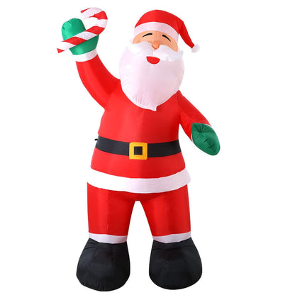 Jingle Jollys Occasions > Christmas > Christmas Decorations Jingle Jollys Christmas Inflatable Santa 3M Illuminated Decorations