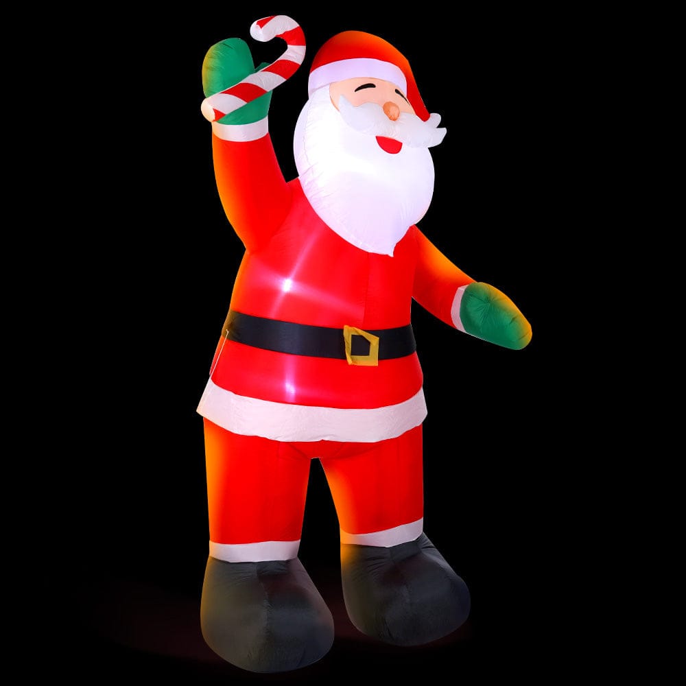 Jingle Jollys Occasions > Christmas > Christmas Decorations Jingle Jollys Christmas Inflatable Santa 3M Illuminated Decorations