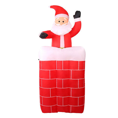 Jingle Jollys Occasions > Christmas > Christmas Decorations Jingle Jollys Christmas Inflatable Santa Pop Up 1.8M Illuminated Decorations