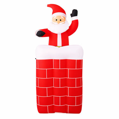 Jingle Jollys Occasions > Christmas > Christmas Decorations Jingle Jollys Christmas Inflatable Santa Pop Up 1.8M Illuminated Decorations
