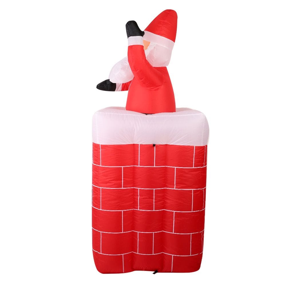 Jingle Jollys Occasions > Christmas > Christmas Decorations Jingle Jollys Christmas Inflatable Santa Pop Up 1.8M Illuminated Decorations