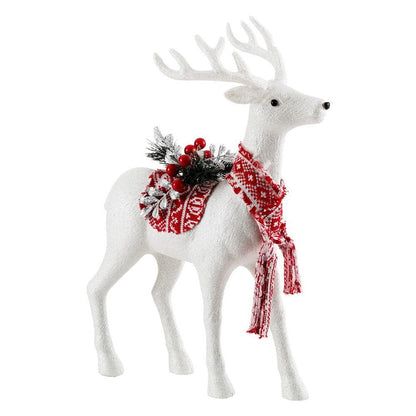 Jingle Jollys Occasions > Christmas > Christmas Decorations Jingle Jollys Christmas Reindeer 45cm Glitter Deer Ornaments Party Decorations