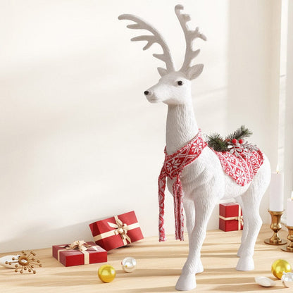 Jingle Jollys Occasions > Christmas > Christmas Decorations Jingle Jollys Christmas Reindeer 80cm Glitter Deer Ornaments Party Decorations