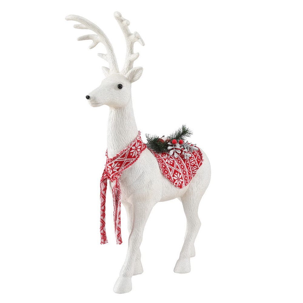 Jingle Jollys Occasions > Christmas > Christmas Decorations Jingle Jollys Christmas Reindeer 80cm Glitter Deer Ornaments Party Decorations