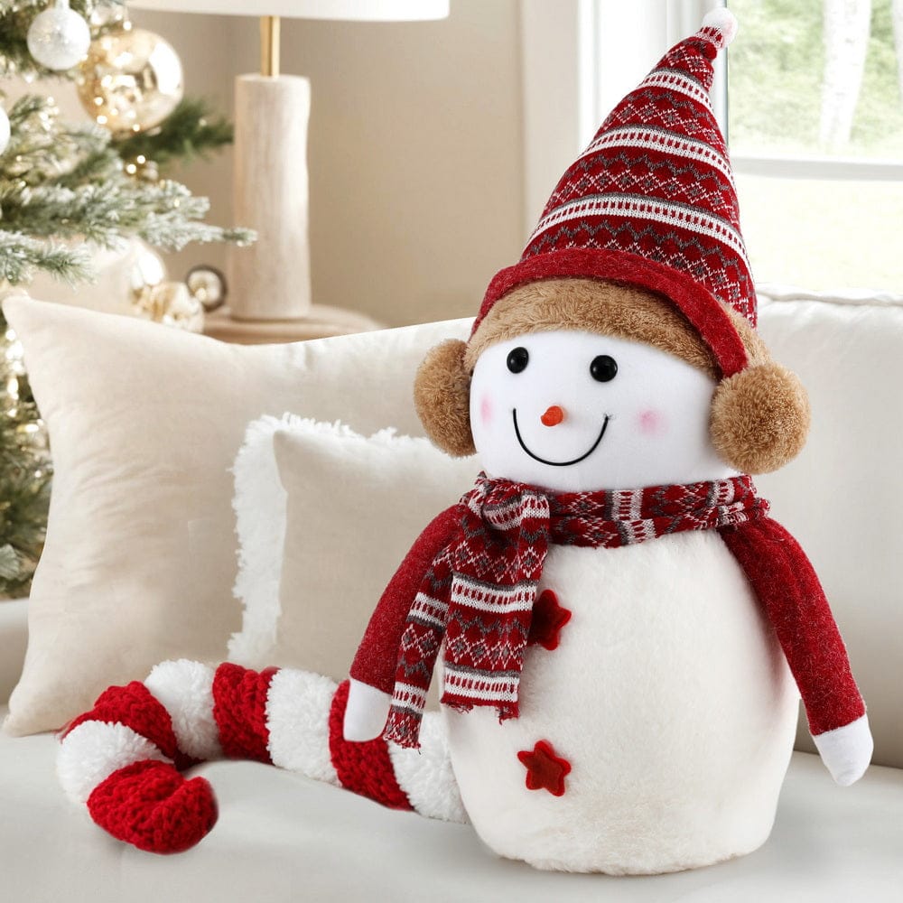 Jingle Jollys Occasions > Christmas > Christmas Decorations Jingle Jollys Christmas Snowman Handicraft Ornaments Party Decorations 45cm