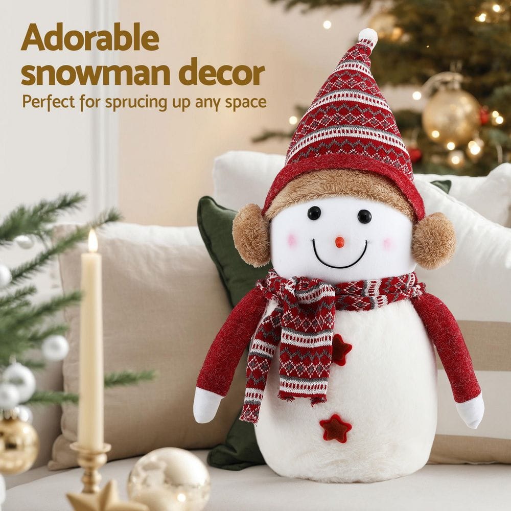 Jingle Jollys Occasions > Christmas > Christmas Decorations Jingle Jollys Christmas Snowman Handicraft Ornaments Party Decorations 45cm
