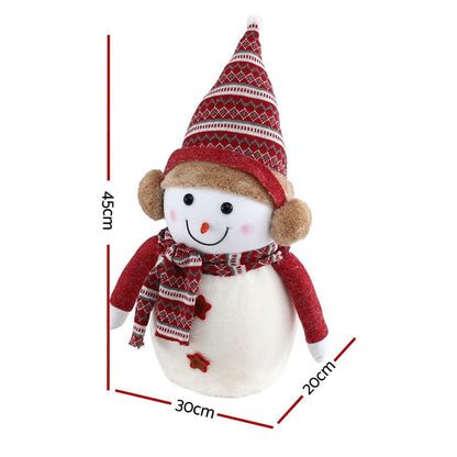 Jingle Jollys Occasions > Christmas > Christmas Decorations Jingle Jollys Christmas Snowman Handicraft Ornaments Party Decorations 45cm