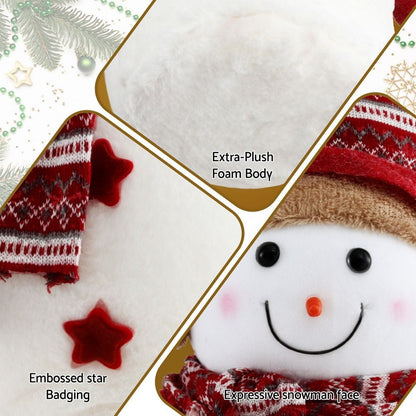 Jingle Jollys Occasions > Christmas > Christmas Decorations Jingle Jollys Christmas Snowman Handicraft Ornaments Party Decorations 45cm