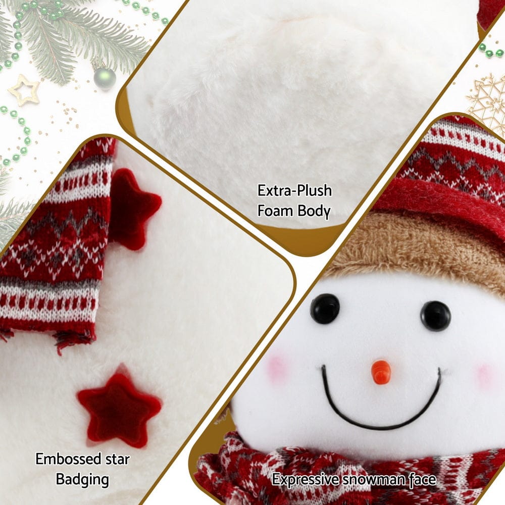 Jingle Jollys Occasions > Christmas > Christmas Decorations Jingle Jollys Christmas Snowman Handicraft Ornaments Party Decorations 60cm