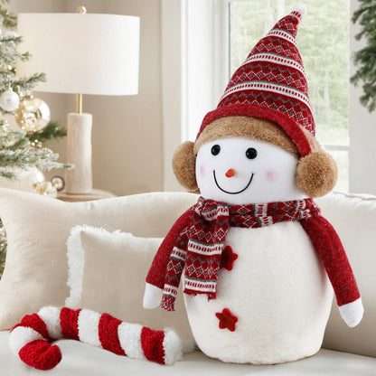 Jingle Jollys Occasions > Christmas > Christmas Decorations Jingle Jollys Christmas Snowman Handicraft Ornaments Party Decorations 60cm