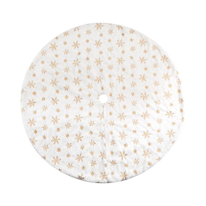 Jingle Jollys Occasions > Christmas > Christmas Decorations Jingle Jollys Christmas Tree Skirt 120cm Snowflake Ornaments Xmas Decorations