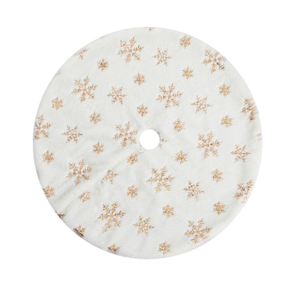Jingle Jollys Occasions > Christmas > Christmas Decorations Jingle Jollys Christmas Tree Skirt 90cm Snowflake Ornaments Xmas Decorations