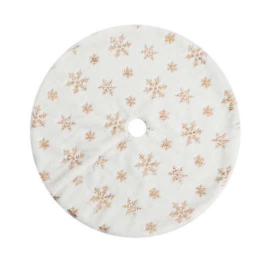 Jingle Jollys Occasions > Christmas > Christmas Decorations Jingle Jollys Christmas Tree Skirt 90cm Snowflake Ornaments Xmas Decorations