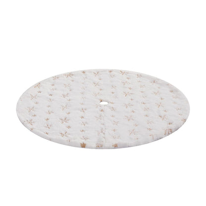 Jingle Jollys Occasions > Christmas > Christmas Decorations Jingle Jollys Christmas Tree Skirt 90cm Snowflake Ornaments Xmas Decorations