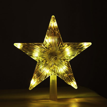 Jingle Jollys Occasions > Christmas > Christmas Decorations Jingle Jollys Christmas Tree Topper Star RGB LED Xmas Decor 80 Modes APP Control