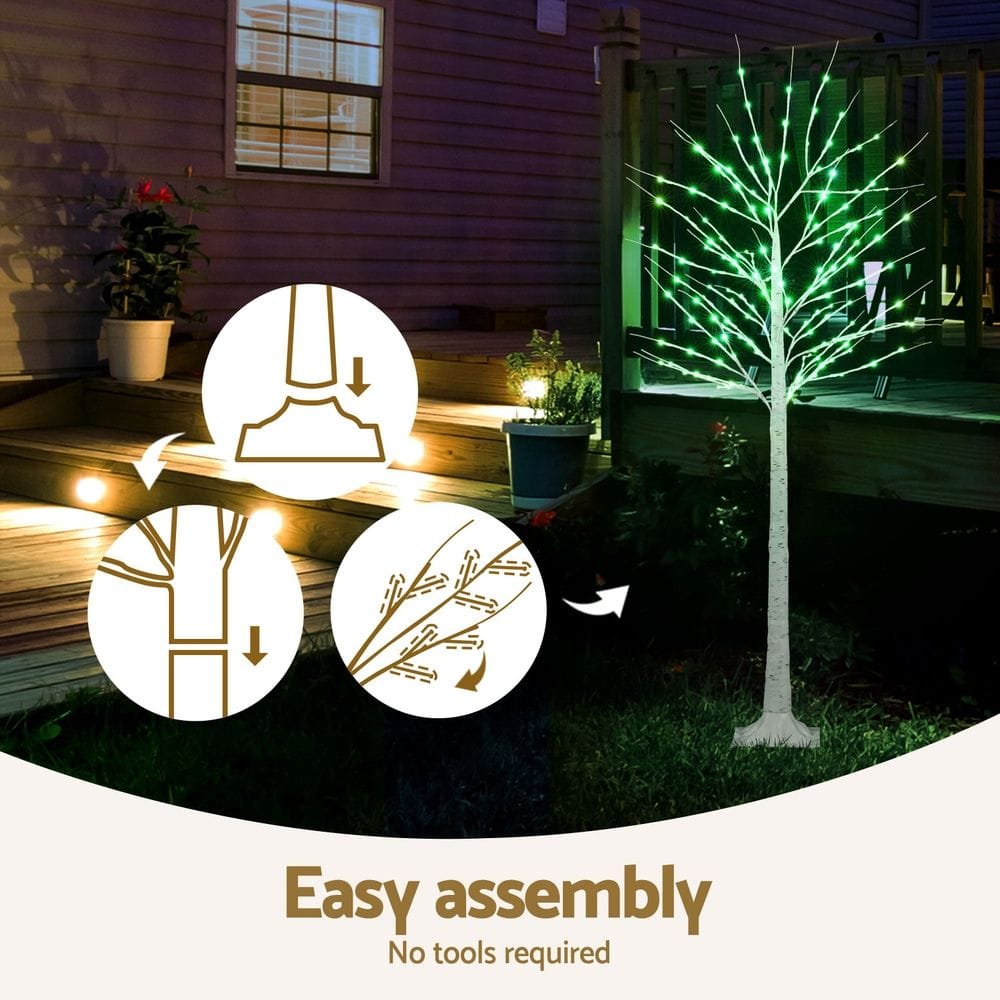 Jingle Jollys Occasions > Christmas > Christmas Trees 1.7M Christmas Tree 120 RGB LED Lights Jingle Jollys
