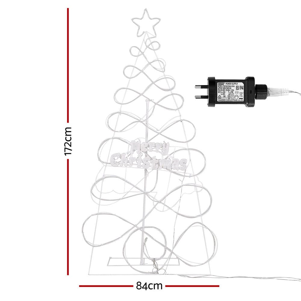 Jingle Jollys Occasions > Christmas > Christmas Trees 1.7M Christmas Tree 230 LED RGB Motif Lights Jingle Jollys