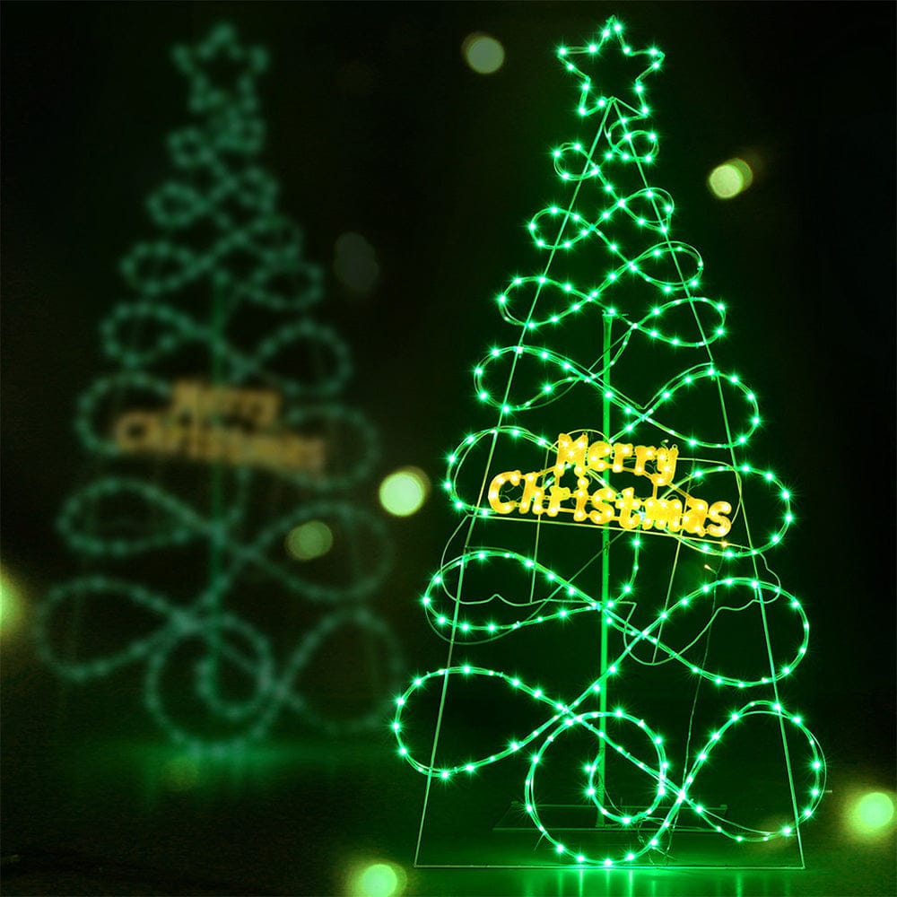 Jingle Jollys Occasions > Christmas > Christmas Trees 1.7M Christmas Tree 230 LED RGB Motif Lights Jingle Jollys