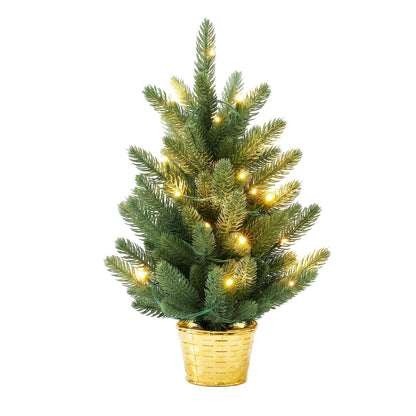 Jingle Jollys Occasions > Christmas > Christmas Trees Jingle Jollys 45cm Artificial Christmas Tree Mini Christmas Tree Warm Light