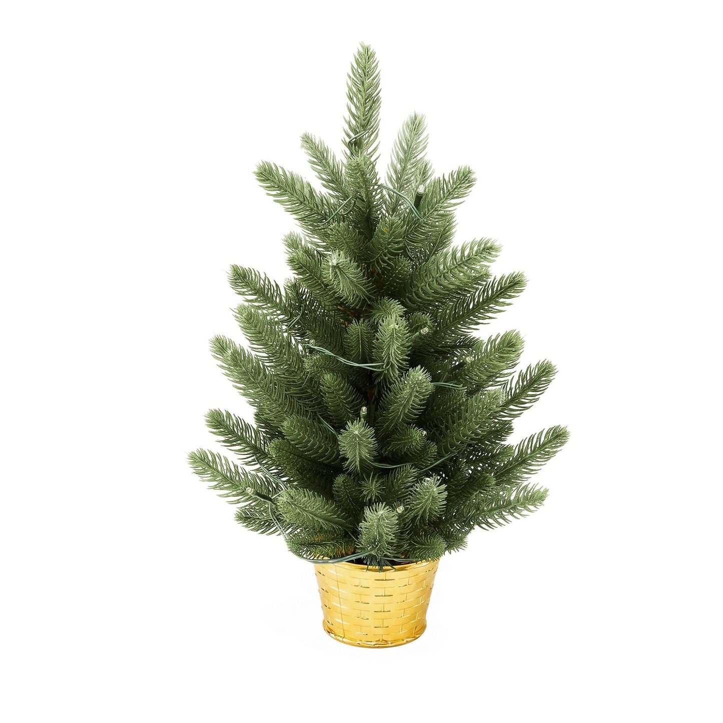 Jingle Jollys Occasions > Christmas > Christmas Trees Jingle Jollys 45cm Artificial Christmas Tree Mini Christmas Tree Warm Light